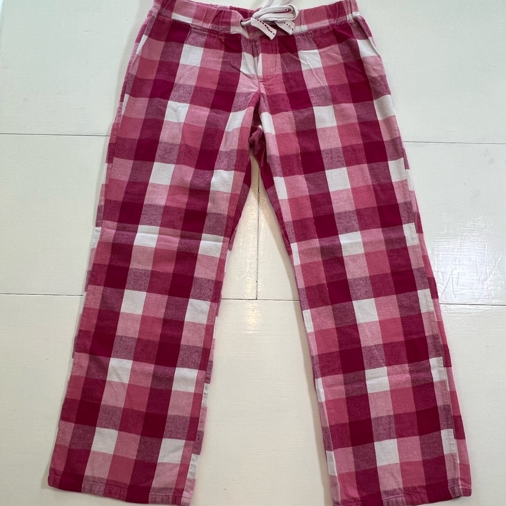 Old Navy Intimates Pink Checkered Pajama Pants size Medium